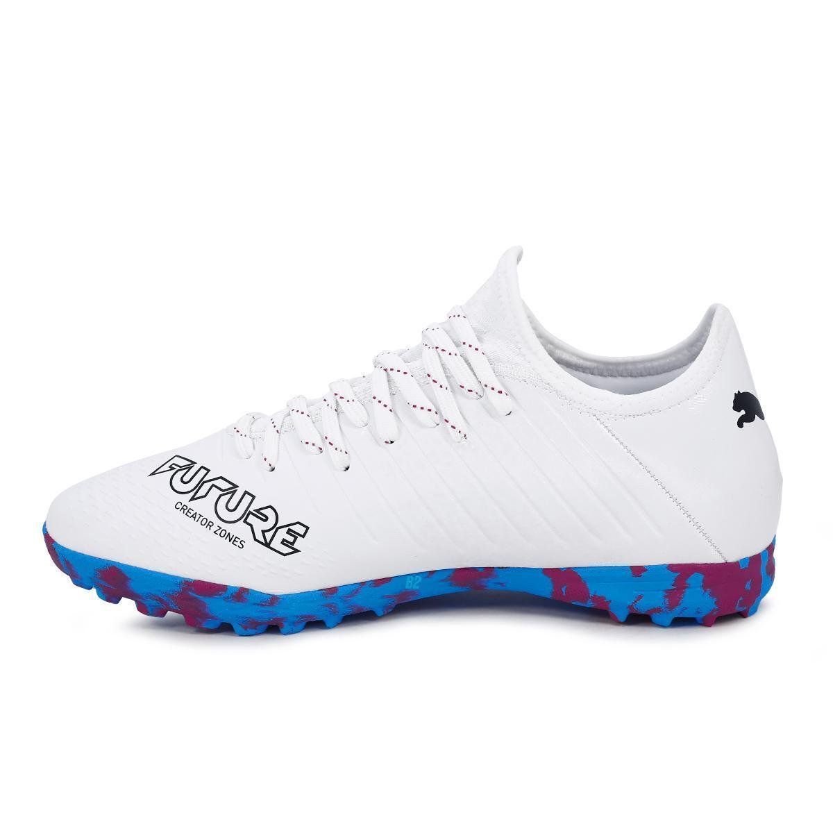 激レア　プーマ　フューチャー　 4.3 NETFIT CITY TT　27.5 Chuteira Society Puma Future Z 4.3 TT Bdp - Branco+Azul | Netshoes
