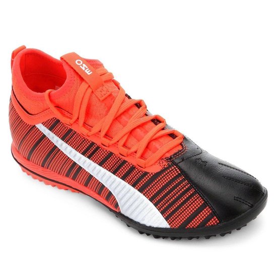 Chuteira Society Puma One 5.3 TT Bdp - Preto e Vermelho é ruim? Chuteira Society Puma One 5.3 TT Bdp - Preto e Vermelho é boa?