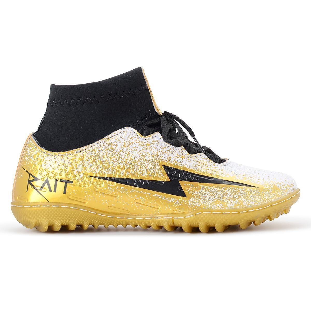 Cano Alto Chuteiras De Campo Tamanho 33 34 Chuteira Botinha Em