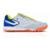 Chuteira Society Topper Dominator Pro V - Branco/Azul - Branco