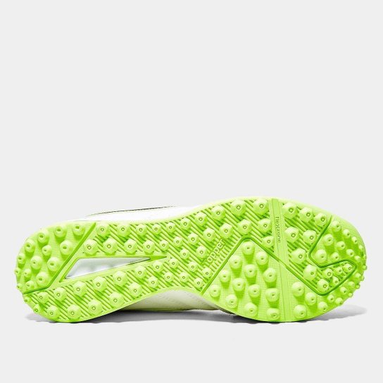 Chuteira Society Topper Maestro Club V - Branco/Verde