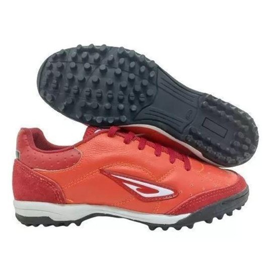 Chuteira Society Touch EX Diavolo Vermelho 45 + kit meia - Vermelho é ruim? Chuteira Society Touch EX Diavolo Vermelho 45 + kit meia - Vermelho é boa?