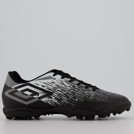 Chuteira Society Umbro Acid II - Preto Menor preço em Chuteira Society Umbro Acid II - Preto