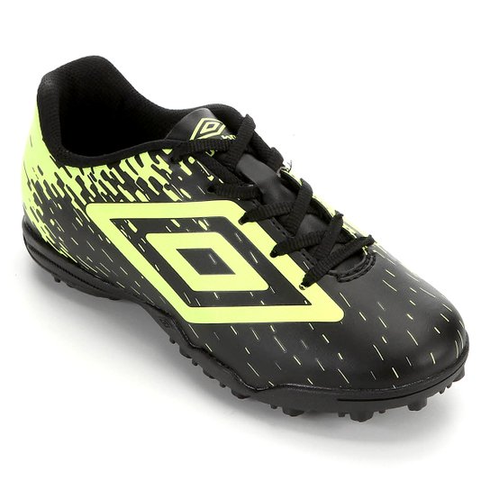 Chuteira Society Umbro Acid Infantil - Preto+Limão é ruim? Chuteira Society Umbro Acid Infantil - Preto+Limão é boa?