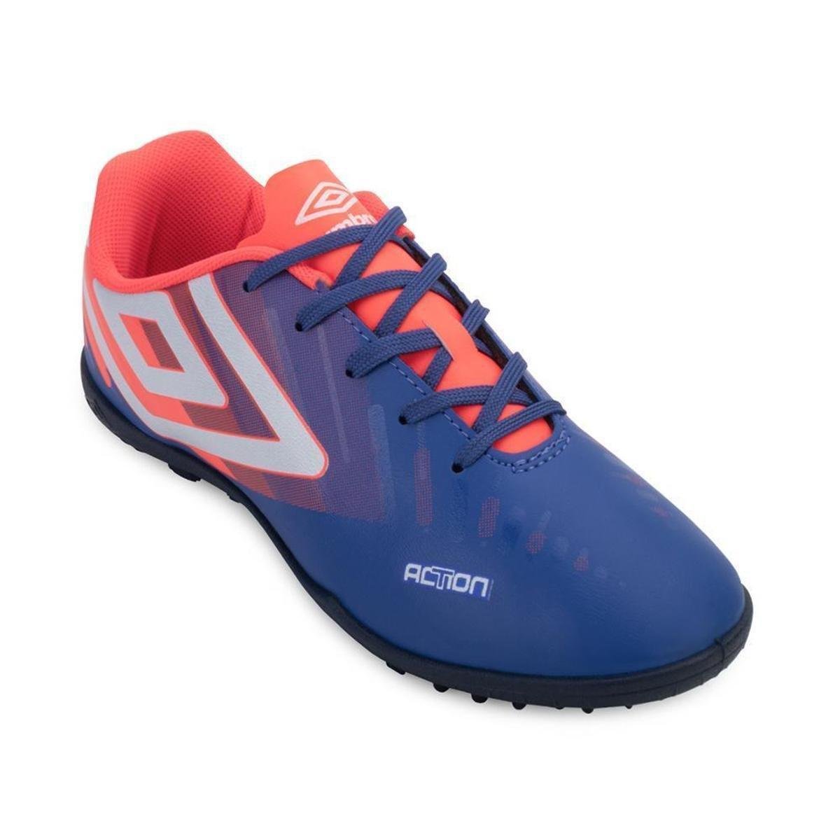 Chuteira Society Umbro Action Juvenil UM24 Menor preço em Chuteira Society Umbro Action Juvenil UM24