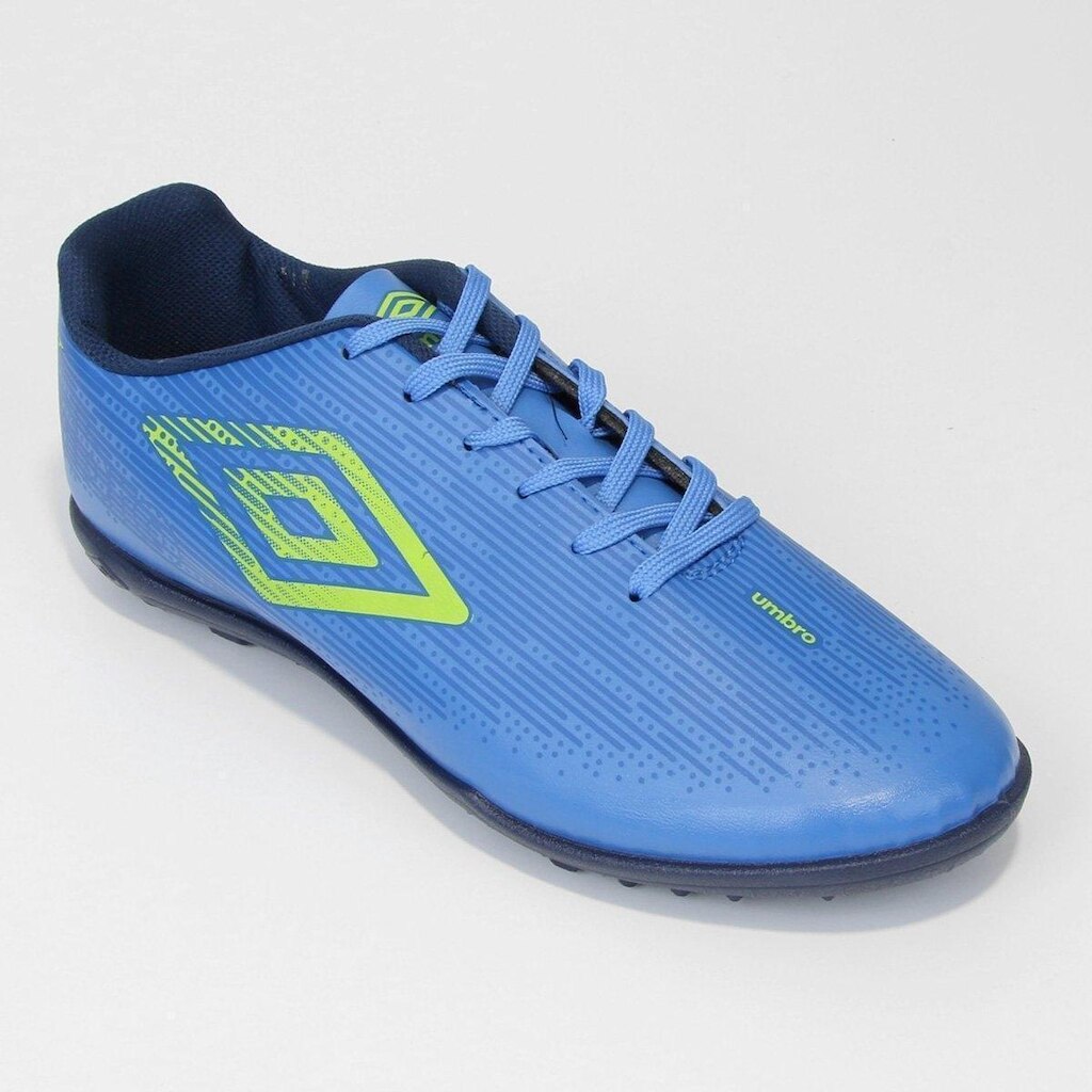 Chuteira Society Umbro Fast 41 AZUL/VERDE