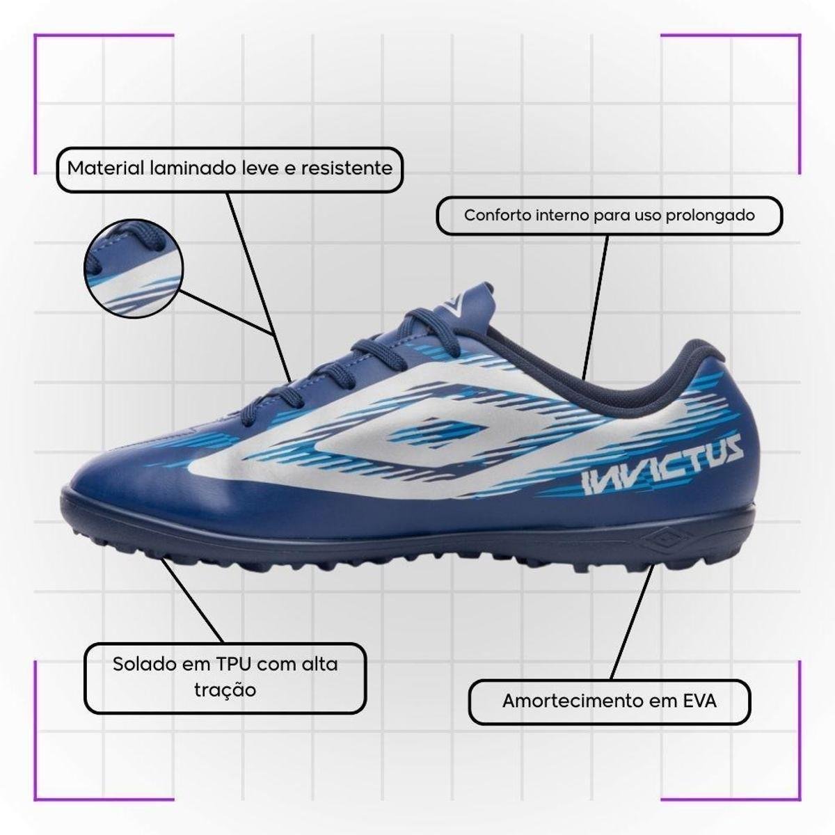 Chuteira Society Umbro Invictus Masculina - 2