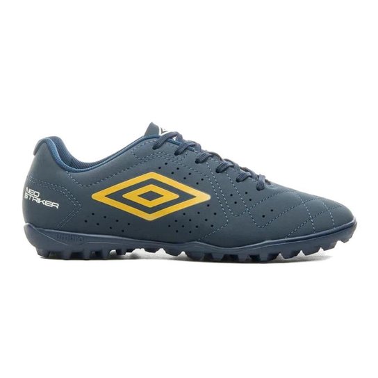 Chuteira Society Umbro Neo Striker - Adulto - Azul Menor preço em Chuteira Society Umbro Neo Striker - Adulto - Azul