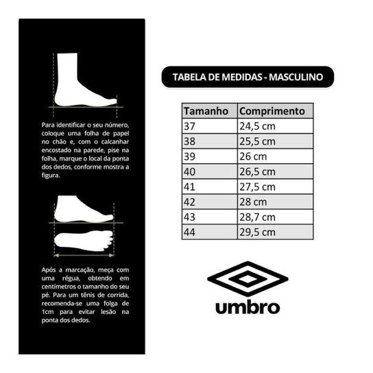 Chuteira Society Umbro Neo Striker U01FB002011