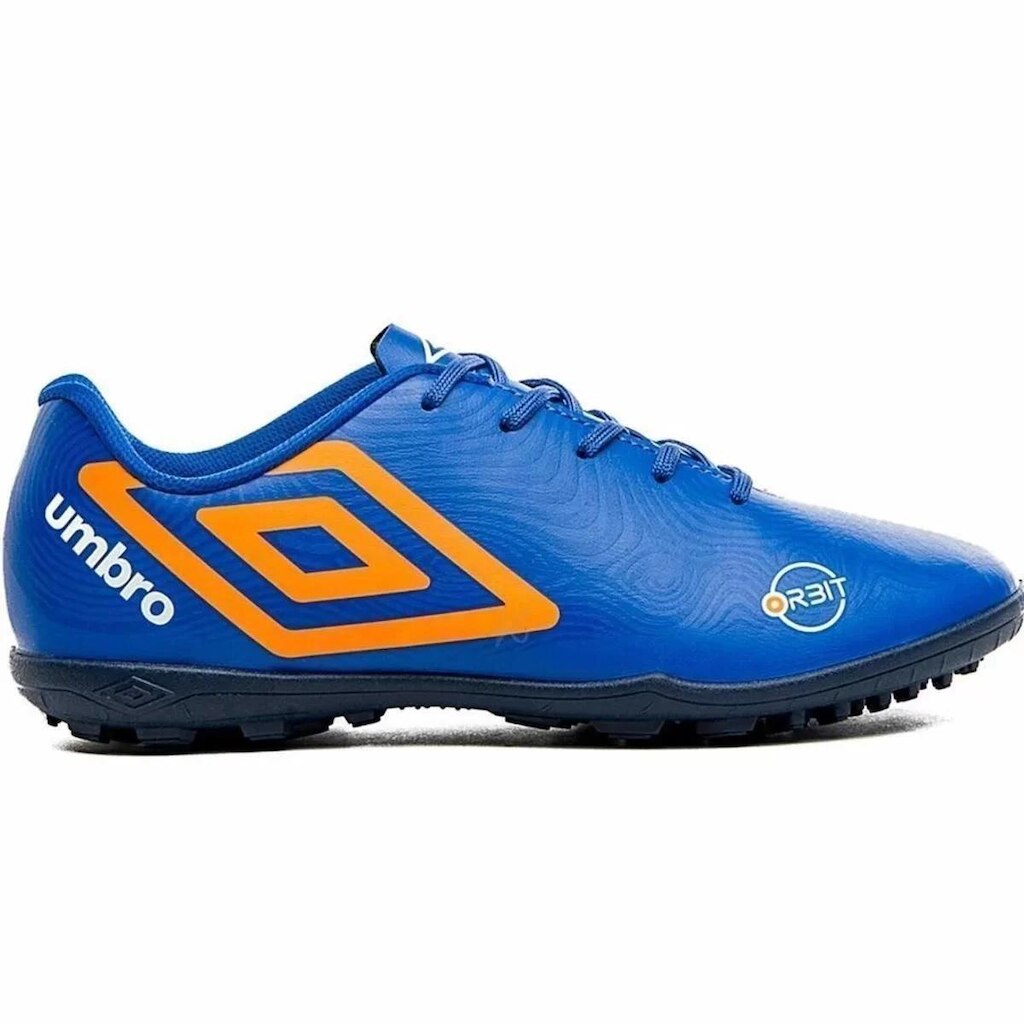 Chuteira Society Umbro Orbit 33 Infantil - Preto e Cinza
