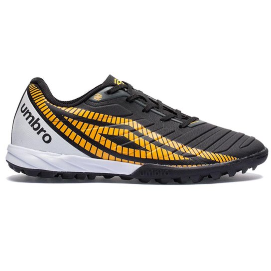 Chuteira Society Umbro Sala Z Club - Preto+Amarelo Menor preço em Chuteira Society Umbro Sala Z Club - Preto+Amarelo