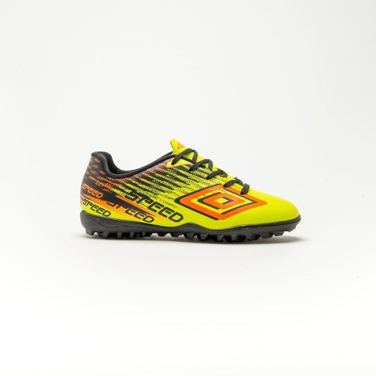 Chuteira Society Umbro Speed V Jr Umbro - Colorido Menor preço em Chuteira Society Umbro Speed V Jr Umbro - Colorido