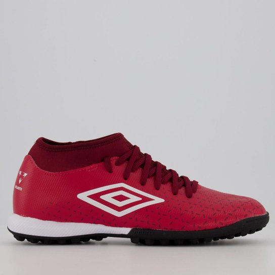 Chuteira Society Umbro Velocita V Club - Vermelho
