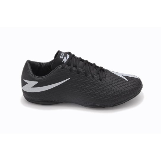 Chuteira Sport'Z Futsal Toda Costurada - Preto Menor preço em Chuteira Sport'Z Futsal Toda Costurada - Preto