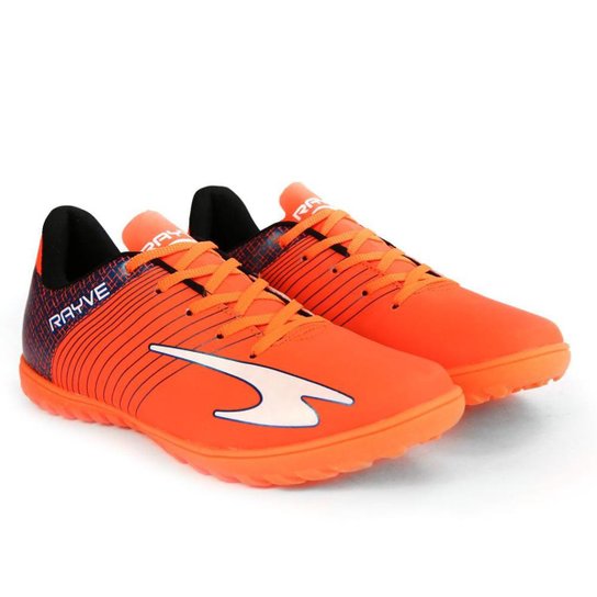 Chuteira Tênis Society - Laranja Menor preço em Chuteira Tênis Society - Laranja