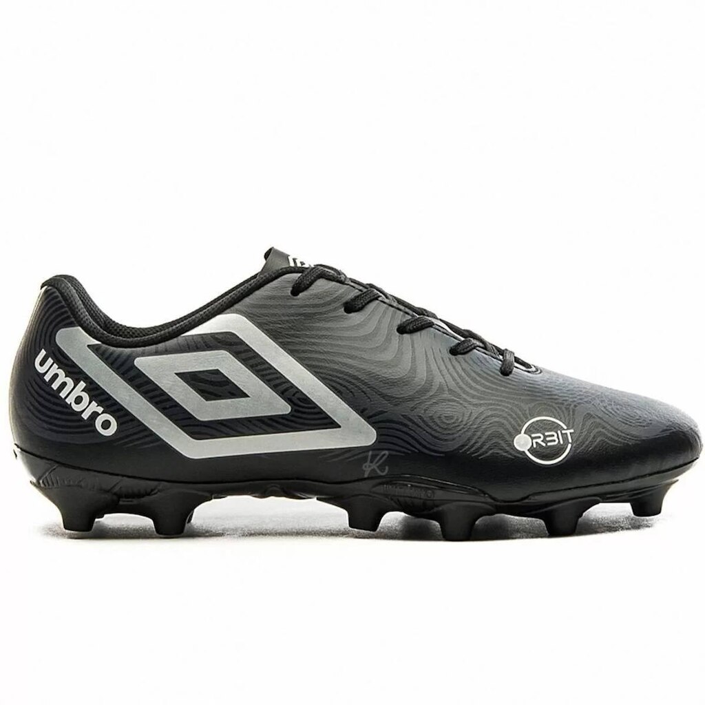 CHUTEIRA UMBRO CAMPO ORBIT JR PRETO E CINZA 35