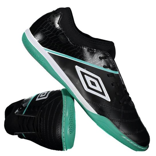 Chuteira Umbro Medusae III Club Futsal - Preto Menor preço em Chuteira Umbro Medusae III Club Futsal - Preto