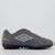 Chuteira Umbro Neo Striker Society Cinza e Laranja - Cinza