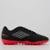 Chuteira Umbro Neo Striker Society Preta e Vermelha - Preto