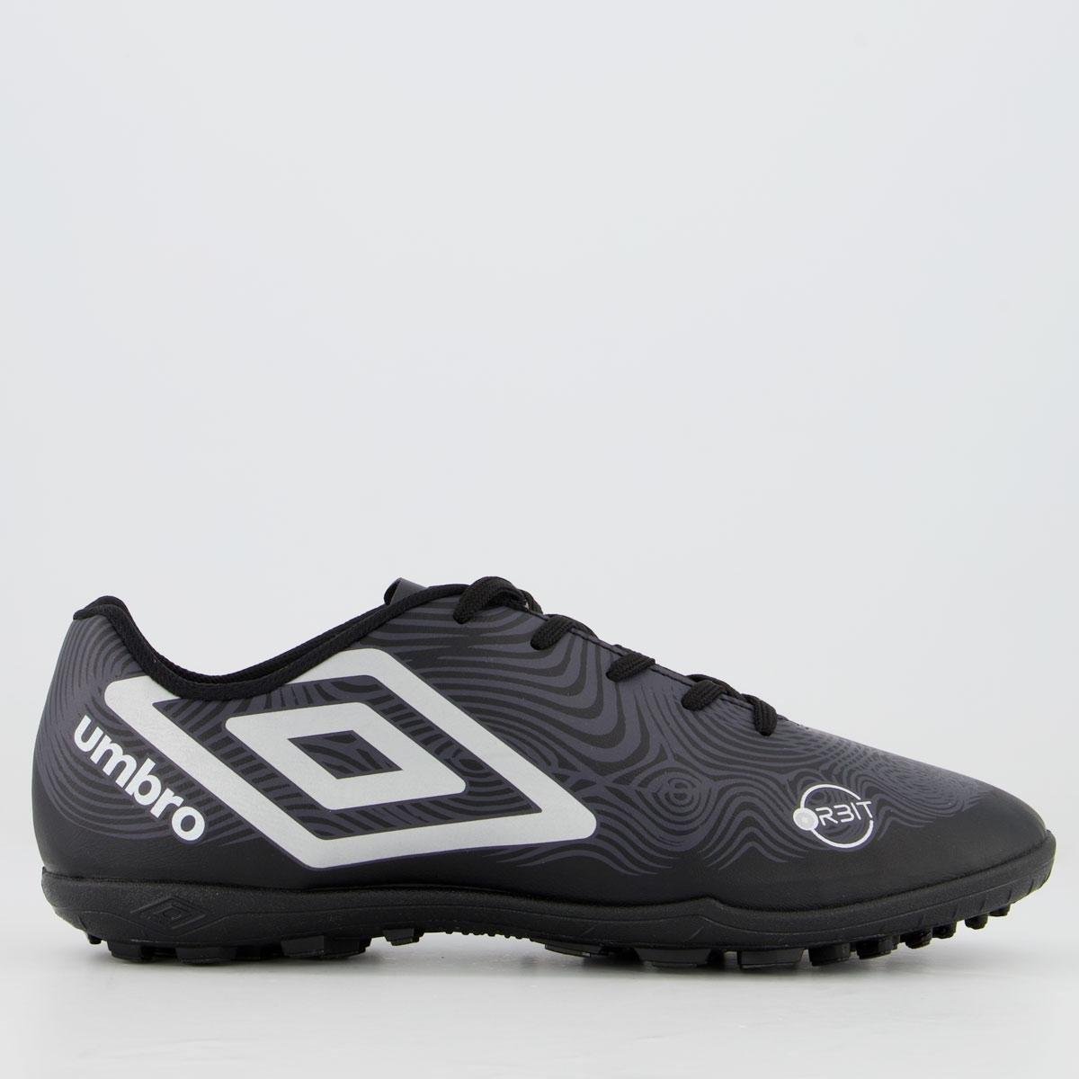 Chuteira Umbro Orbit Society Preta Menor preço em Chuteira Umbro Orbit Society Preta