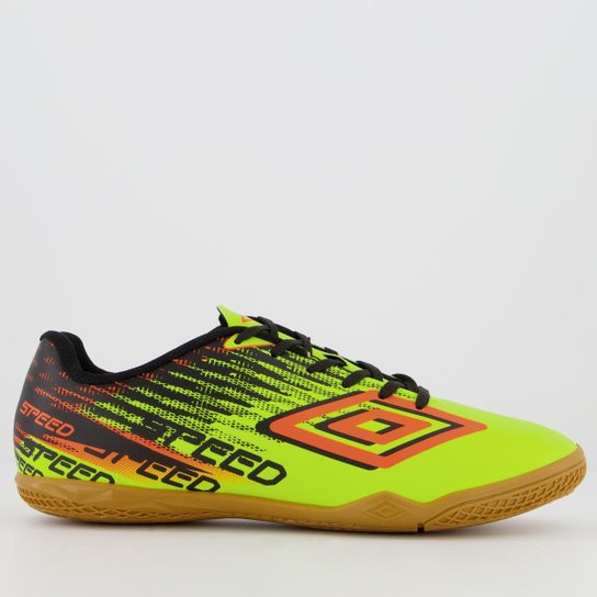 Chuteira Umbro Speed V Futsal Verde - Verde Menor preço em Chuteira Umbro Speed V Futsal Verde - Verde