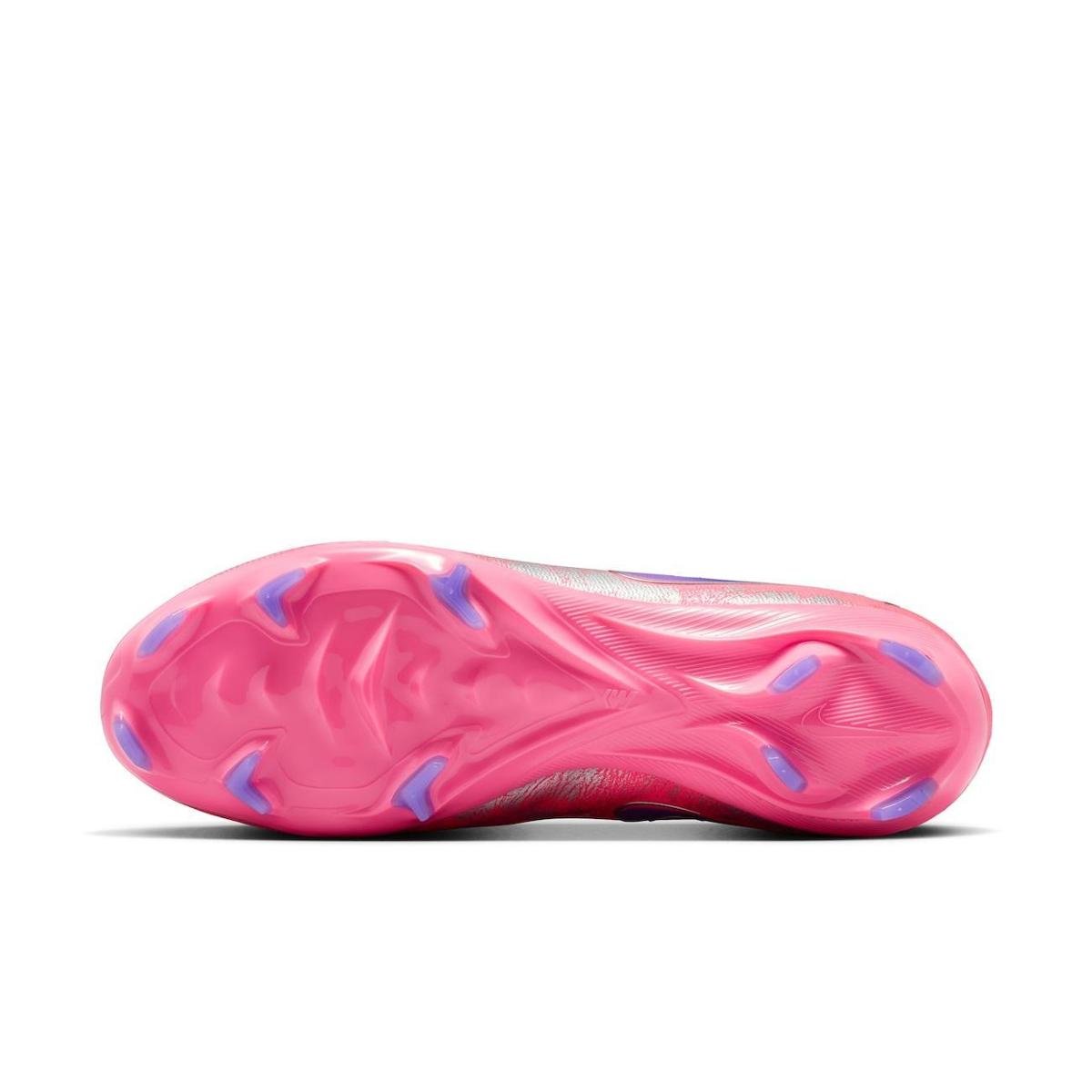 Chuteira Vini Jr Campo Nike Mercurial Zoom Vapor 16 Pro - Rosa