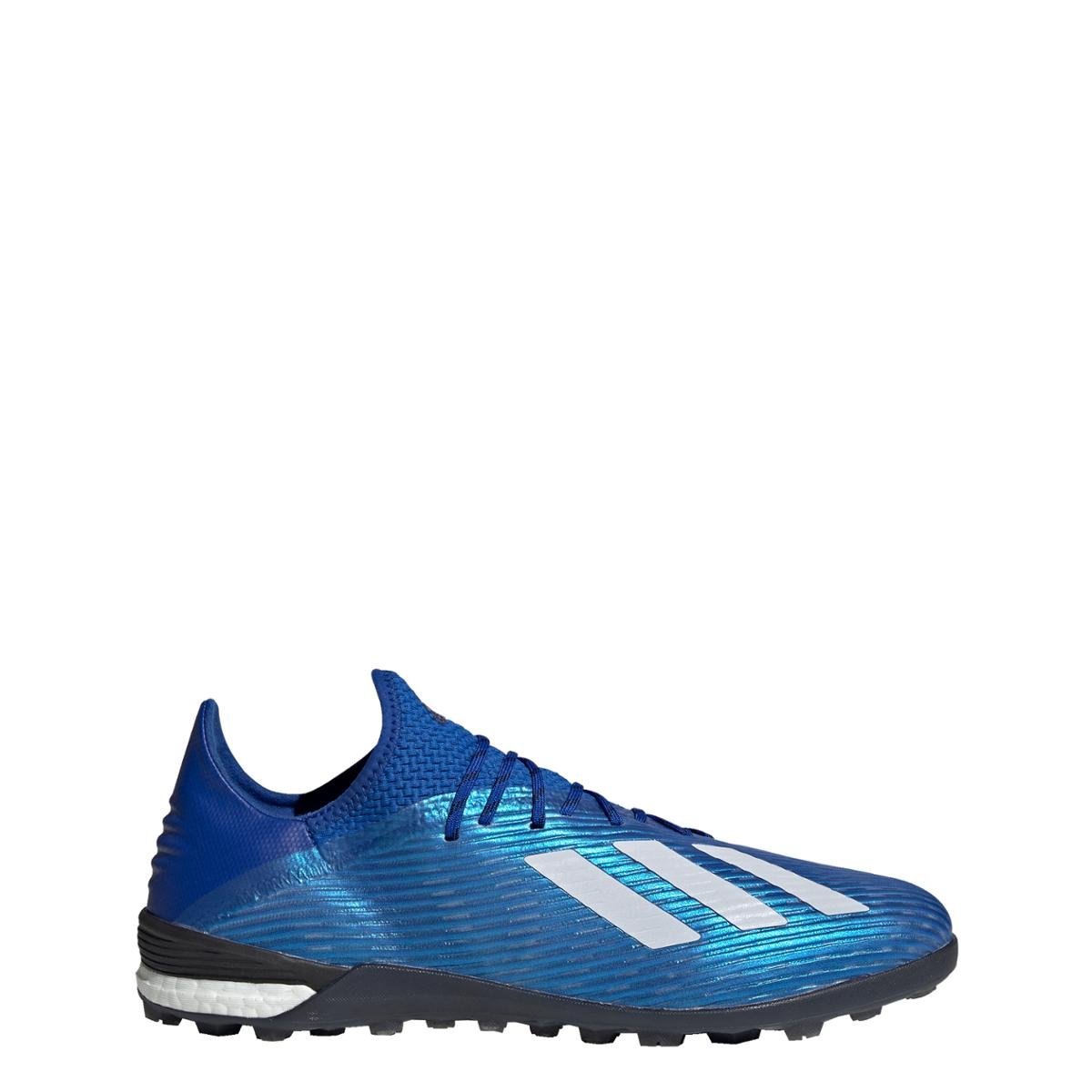 Chuteira X 19.1 Society Adidas - Azul+Branco | Netshoes