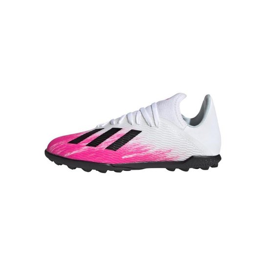 Chuteira X 19.3 Society Branco Adidas - Branco+Preto Menor preço em Chuteira X 19.3 Society Branco Adidas - Branco+Preto