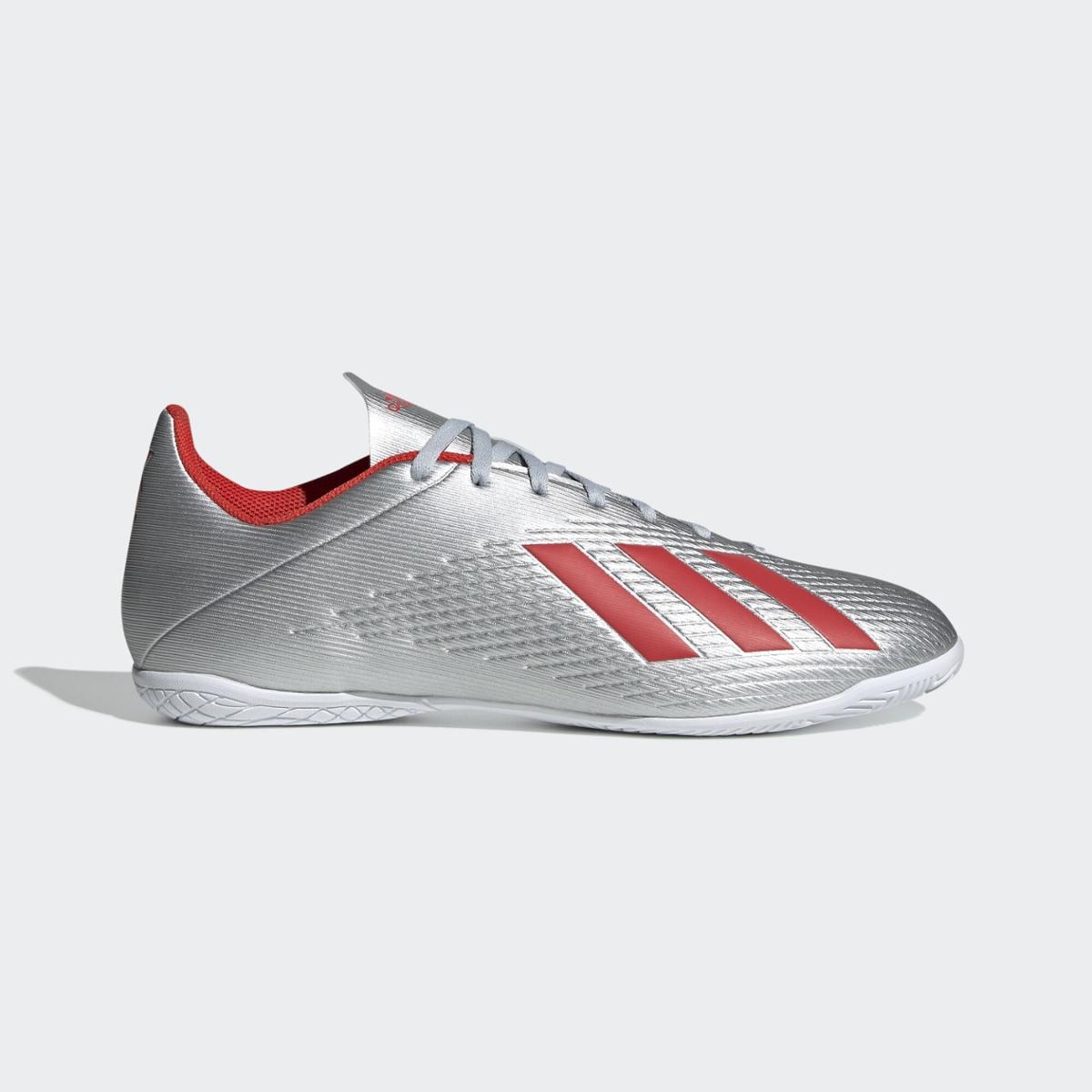 Chuteira X 19.4 - Futsal Adidas - Prata | Netshoes