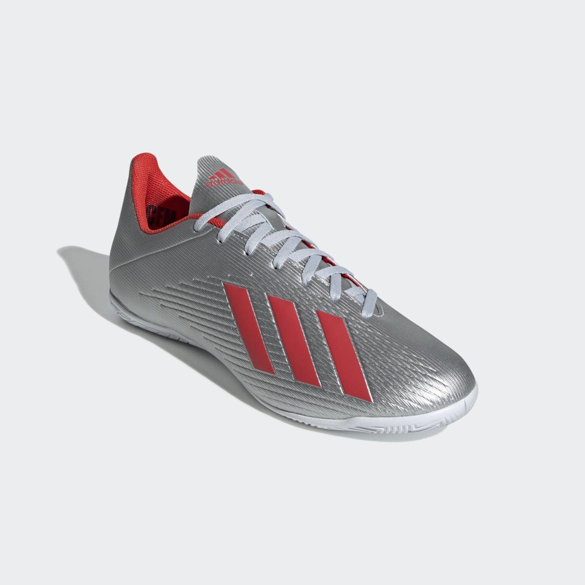 Chuteira X 19.4 - Futsal Adidas - Prata | Netshoes