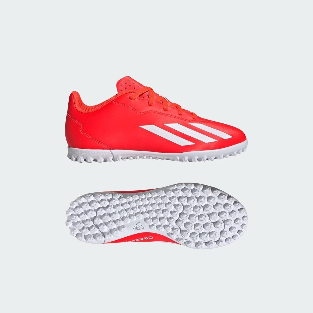 Chuteira X Crazyfast Club Society Adidas - Laranja | Netshoes