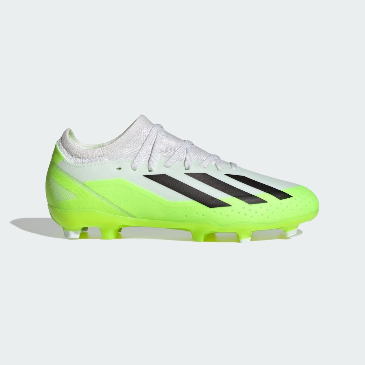 Chuteira X Crazyfast.3 Campo Adidas - Verde Limão+Preto | Netshoes