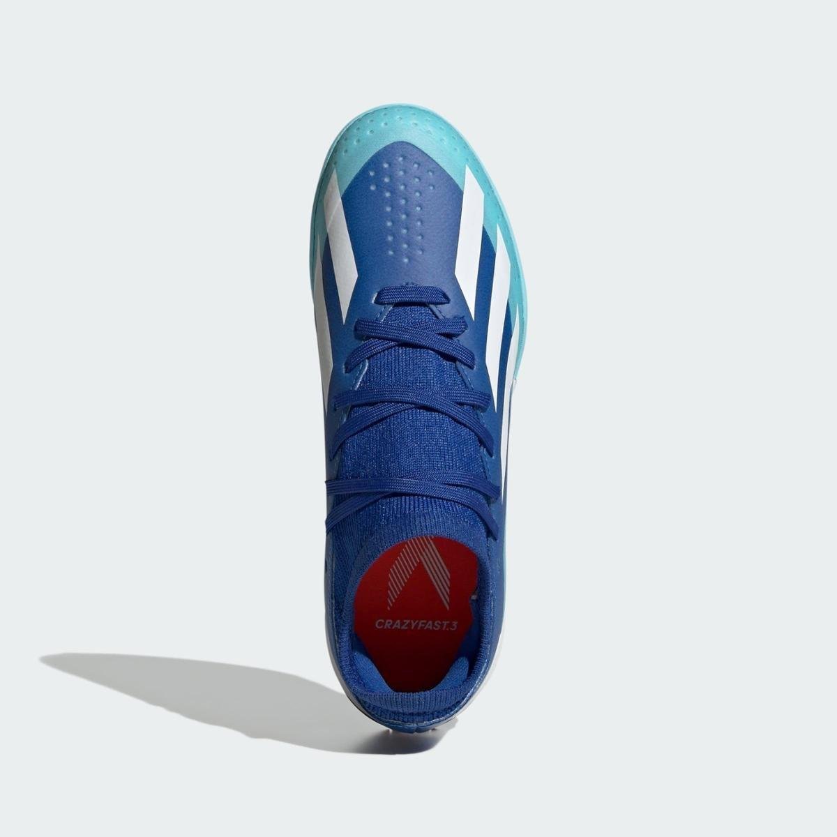 Chuteira X Crazyfast.3 Futsal Adidas - Azul | Netshoes