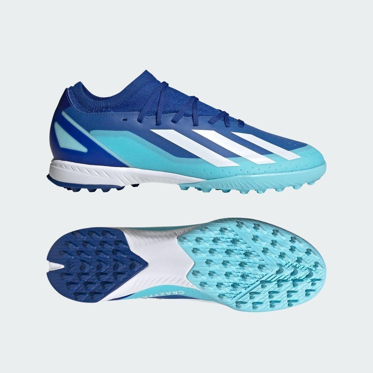 なつ　3セット Chuteira X Crazyfast.3 Society Adidas - Preto+Branco | Netshoes