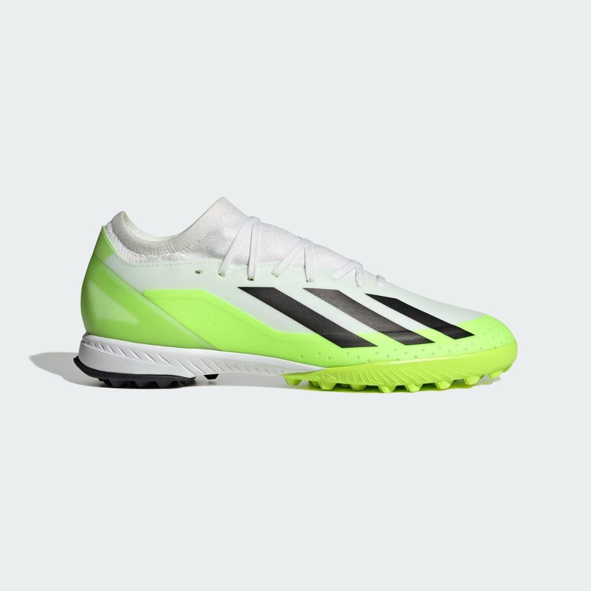 Chuteira X Crazyfast.3 Society Adidas - Verde+Branco | Netshoes