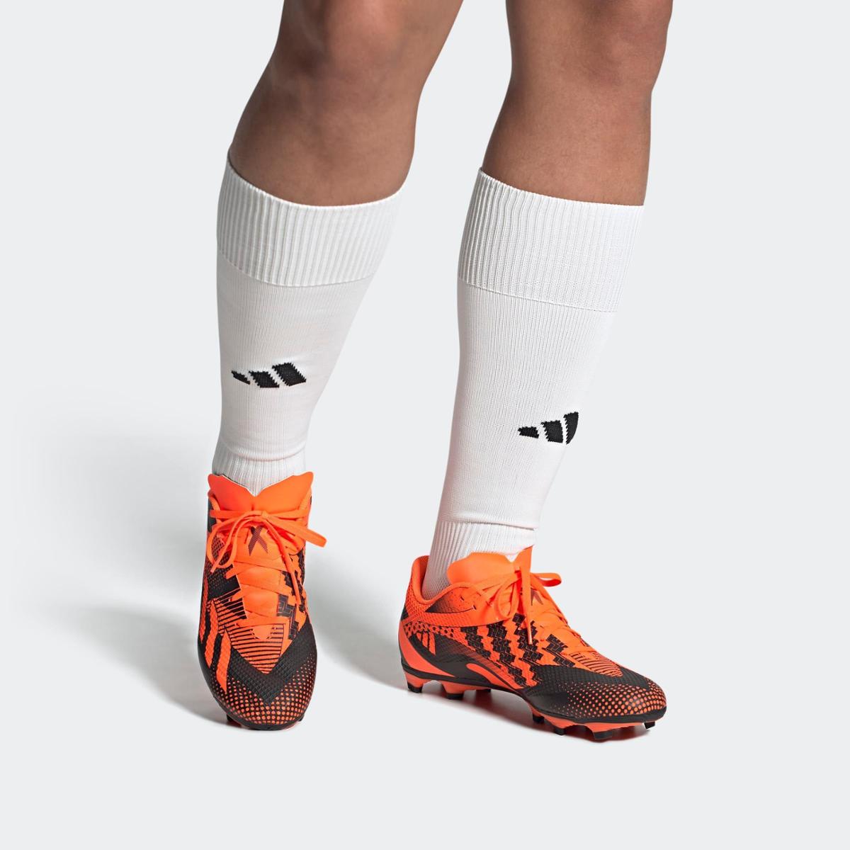 Chuteira X Speedportal Messi.4-Laranja Adidas - Chumbo+Laranja