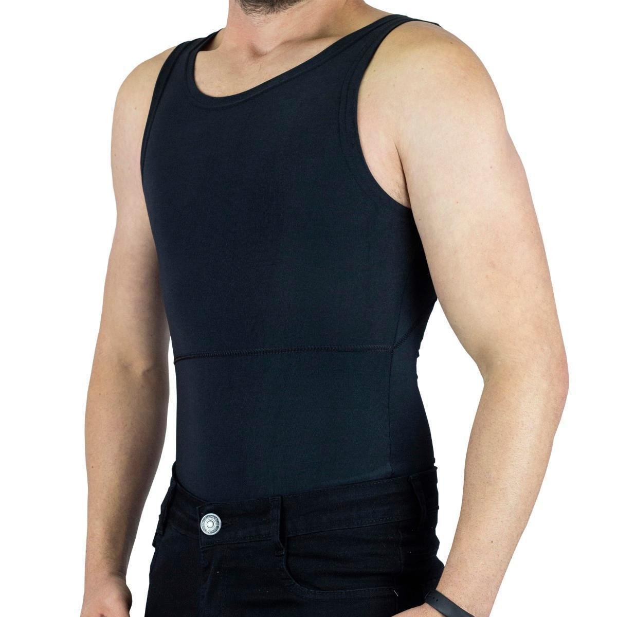 Cinta Modeladora Masculina Alta Compressão Body Shaper C91 Menor preço em Cinta Modeladora Masculina Alta Compressão Body Shaper C91