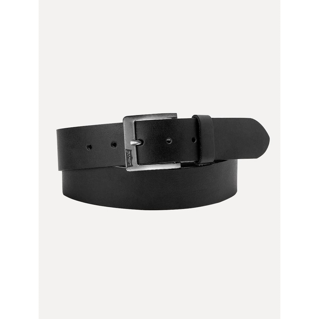 Cinto Levis Masculino Couro Vertical Batwing Preto