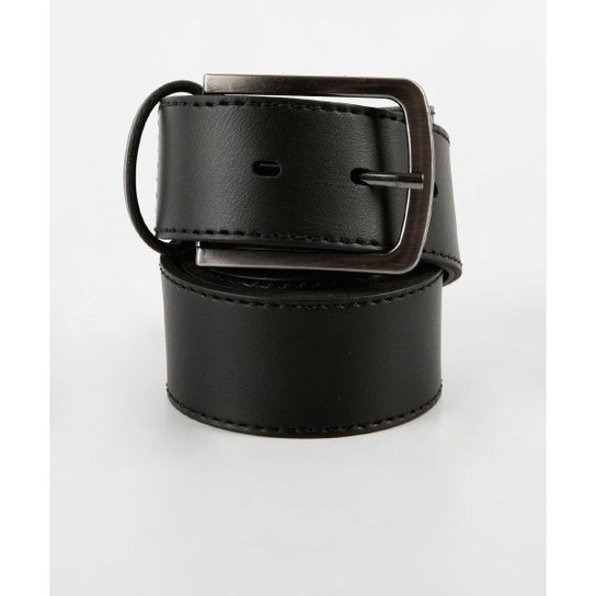 Cinto Marisa Fivela Masculino - Preto Menor preço em Cinto Marisa Fivela Masculino - Preto