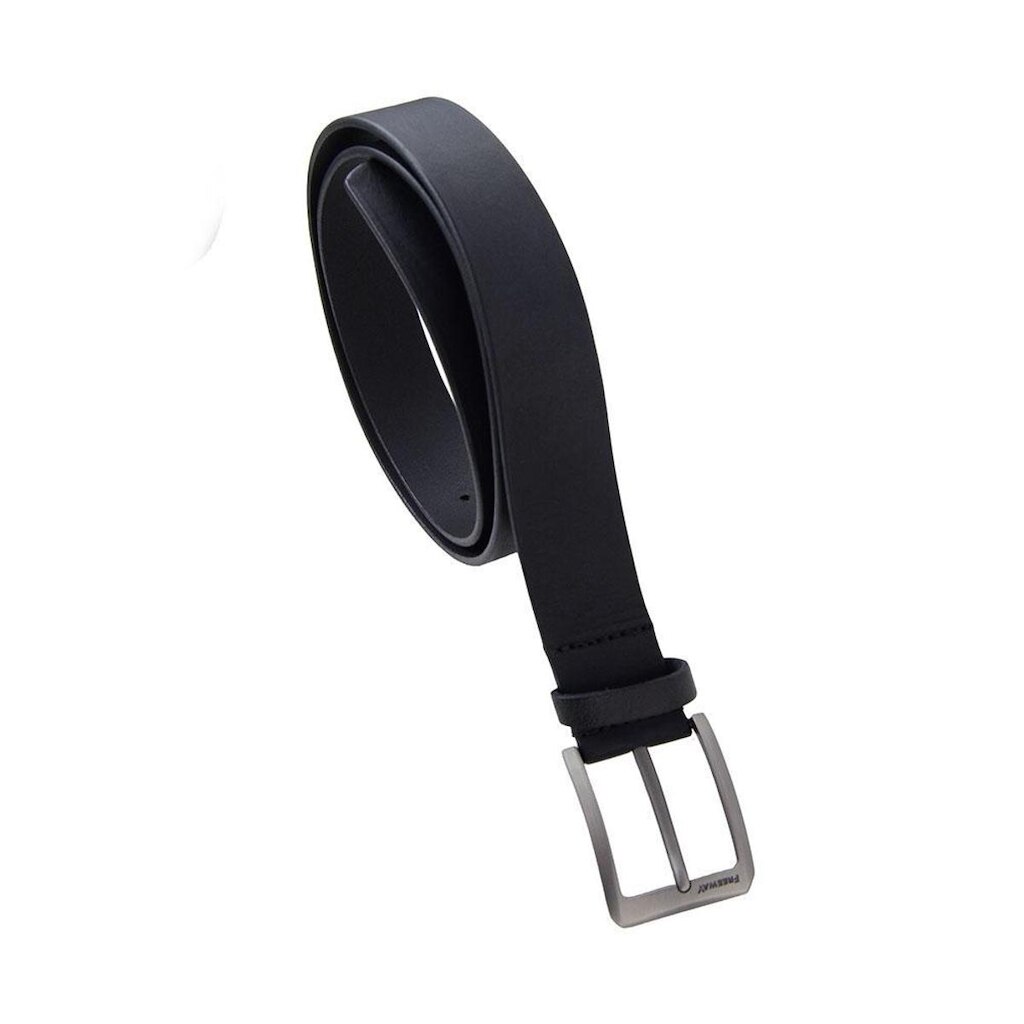 Cinto Masculino Freeway Couro Preto Uno 576