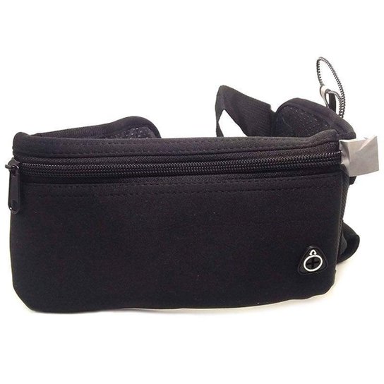 Cinto Pochete Multifuncional Anti Furto Entrada Fone Carregador Porta Garrafa - Preto Menor preço em Cinto Pochete Multifuncional Anti Furto Entrada Fone Carregador Porta Garrafa - Preto