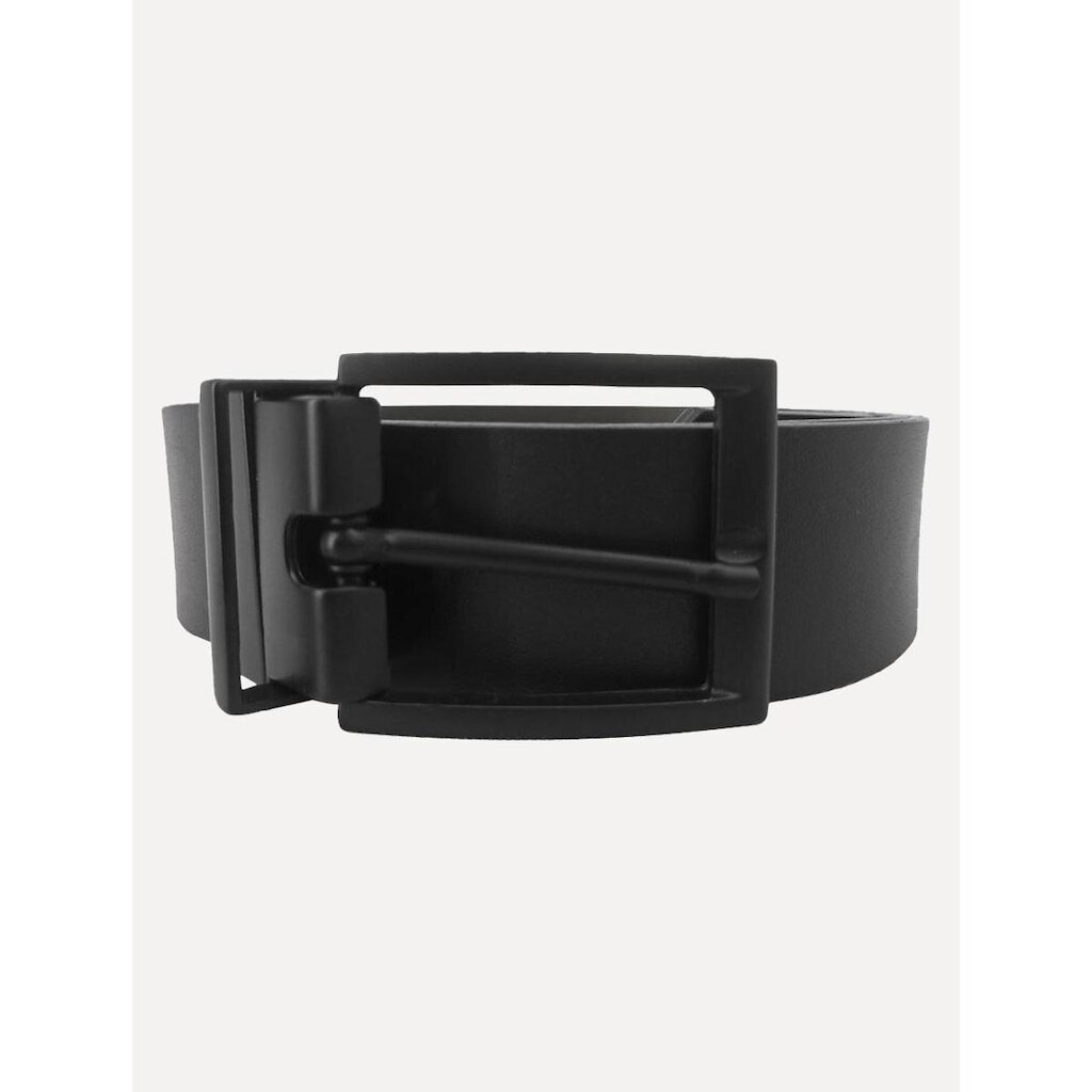 Cinto Reserva Masculino Couro Dupla Face Rajado Marrom/Preto