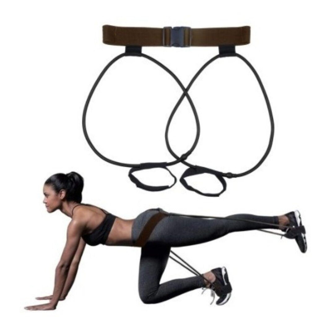 Cinto Tensão Elástico Extensor Levanta Bumbum Treino Glúteos