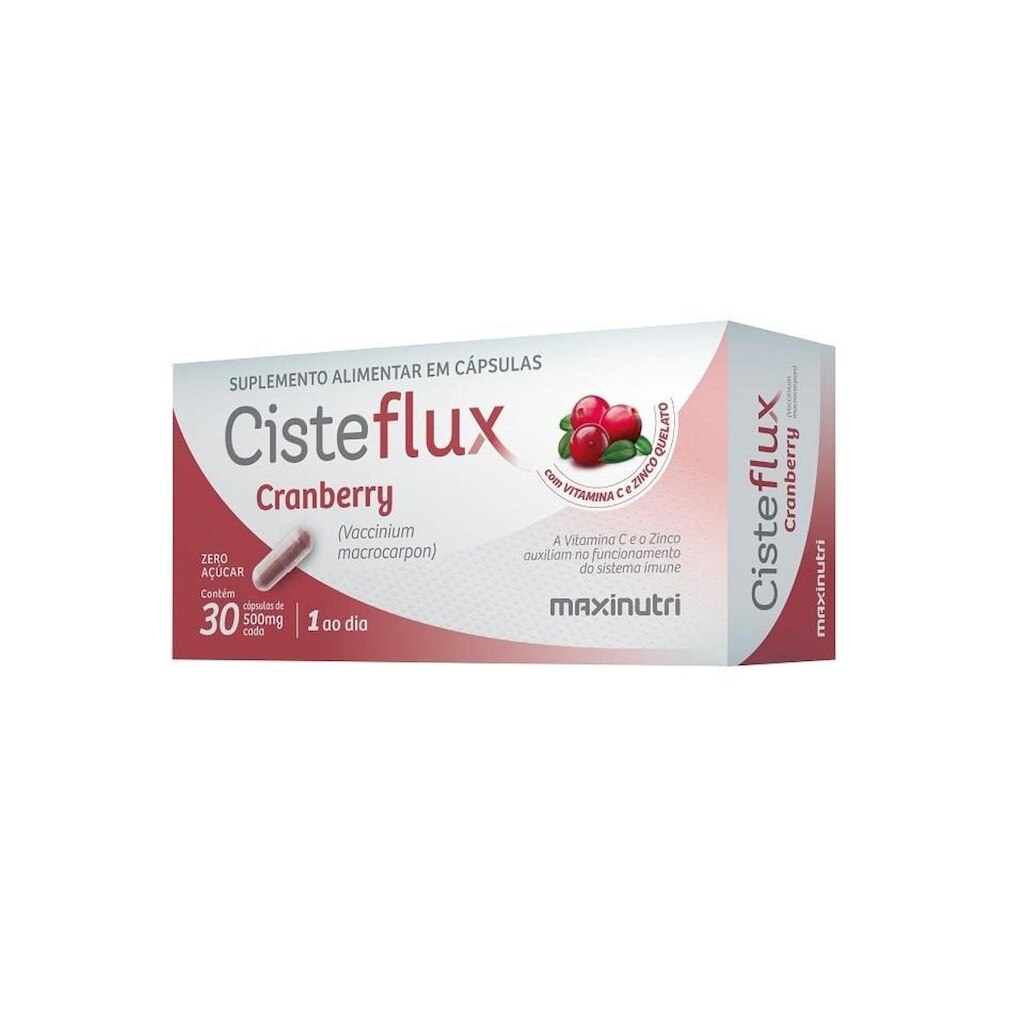Cisteflux Cranberry 500mg (30caps)