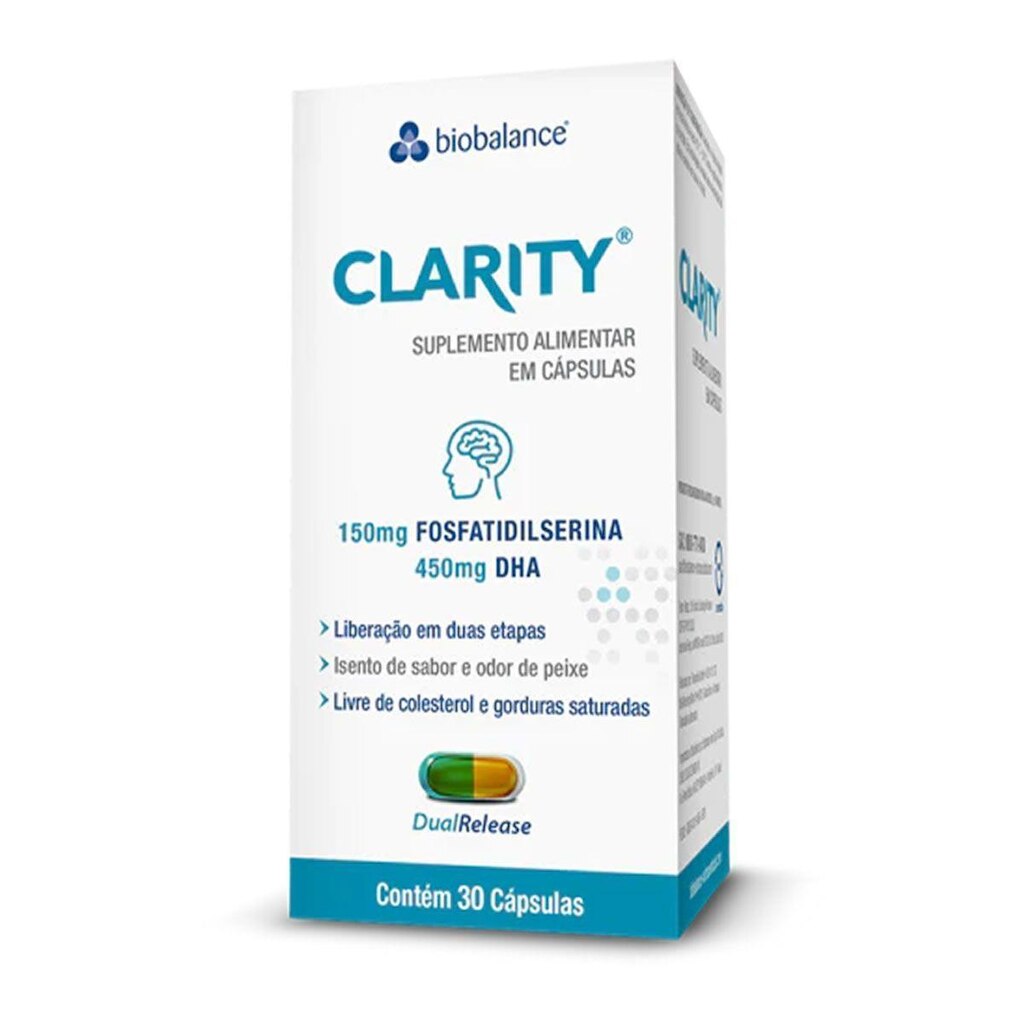 Clarity - 30 Cápsulas - Biobalance