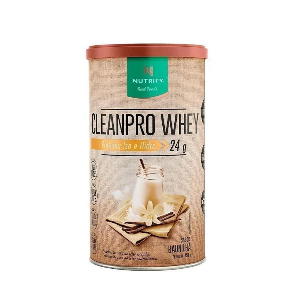 Clean Pro Baunilha 450g - Nutrify