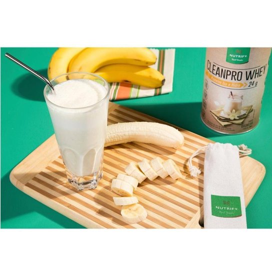 Cleanpro Whey Proteína Iso e Hidro 450g Baunilha Nutrify