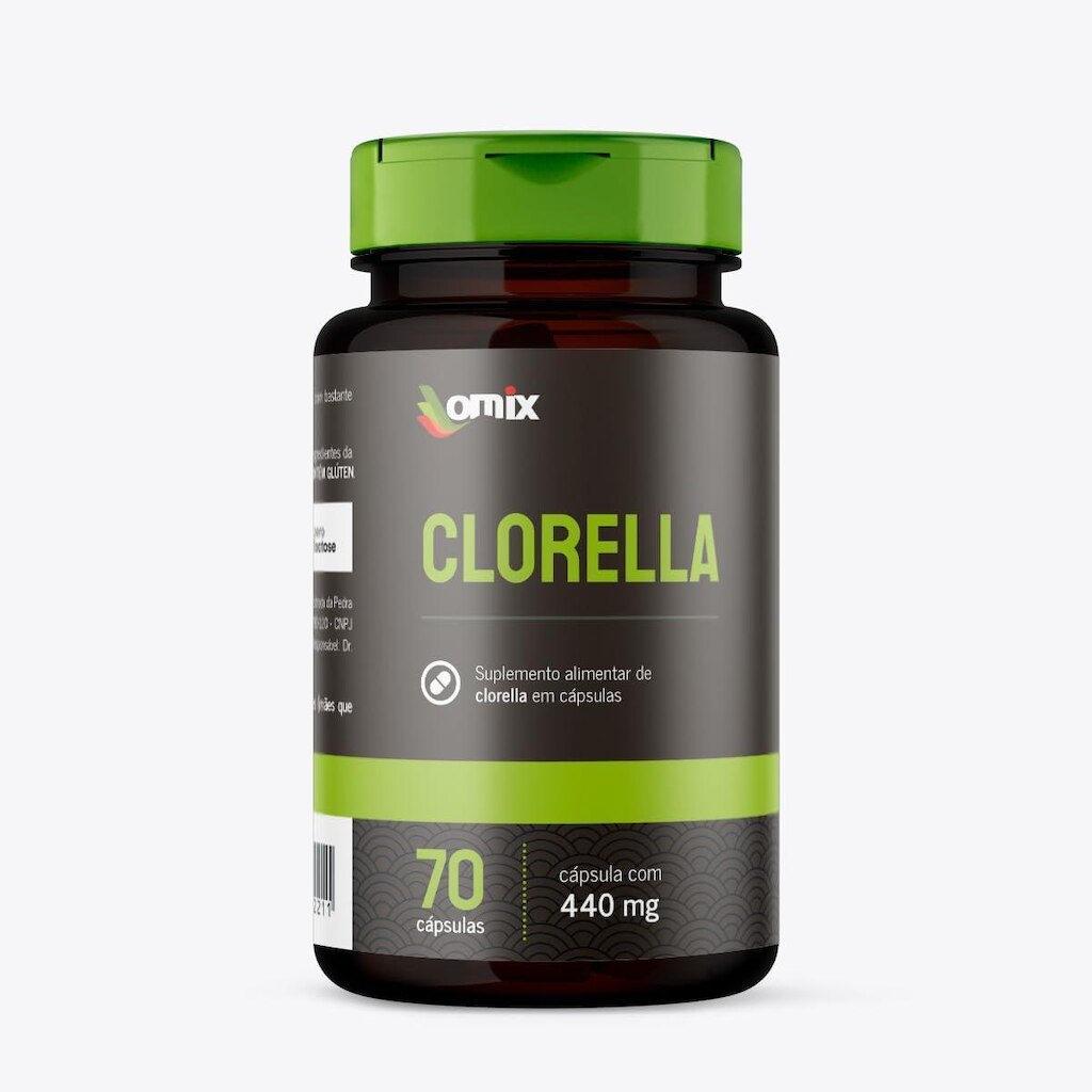 Clorella - 70 cápsulas - Omix