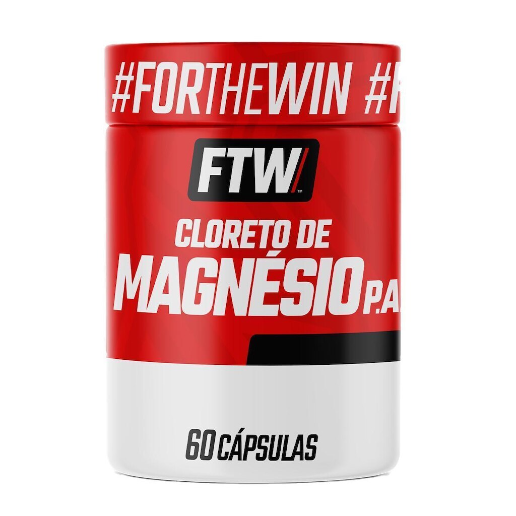 Cloreto de Magnésio 60 Cápsulas FTW