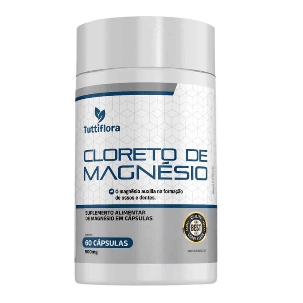 Cloreto de Magnésio 60 Cápsulas Tuttiflora